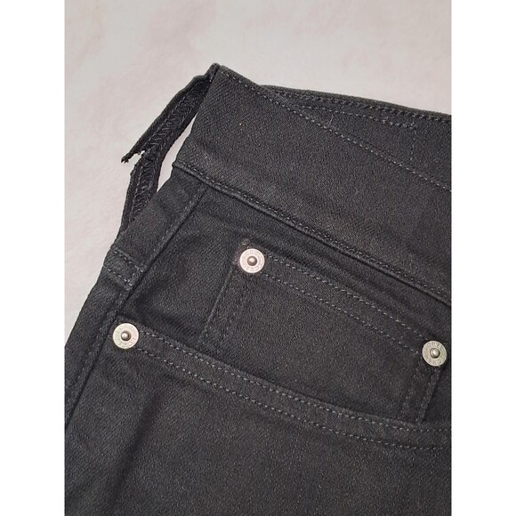 J.Crew Slim Wide Jean Black SMALL FLAW BELTLOOP CC586 Size 34 NWT - Picture 11 of 12